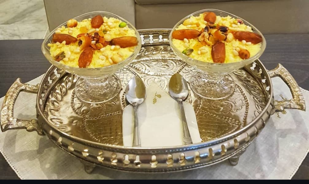Crème, semoule et fruits secs : la magie du masfouf tunisien par Chef Rim Beji