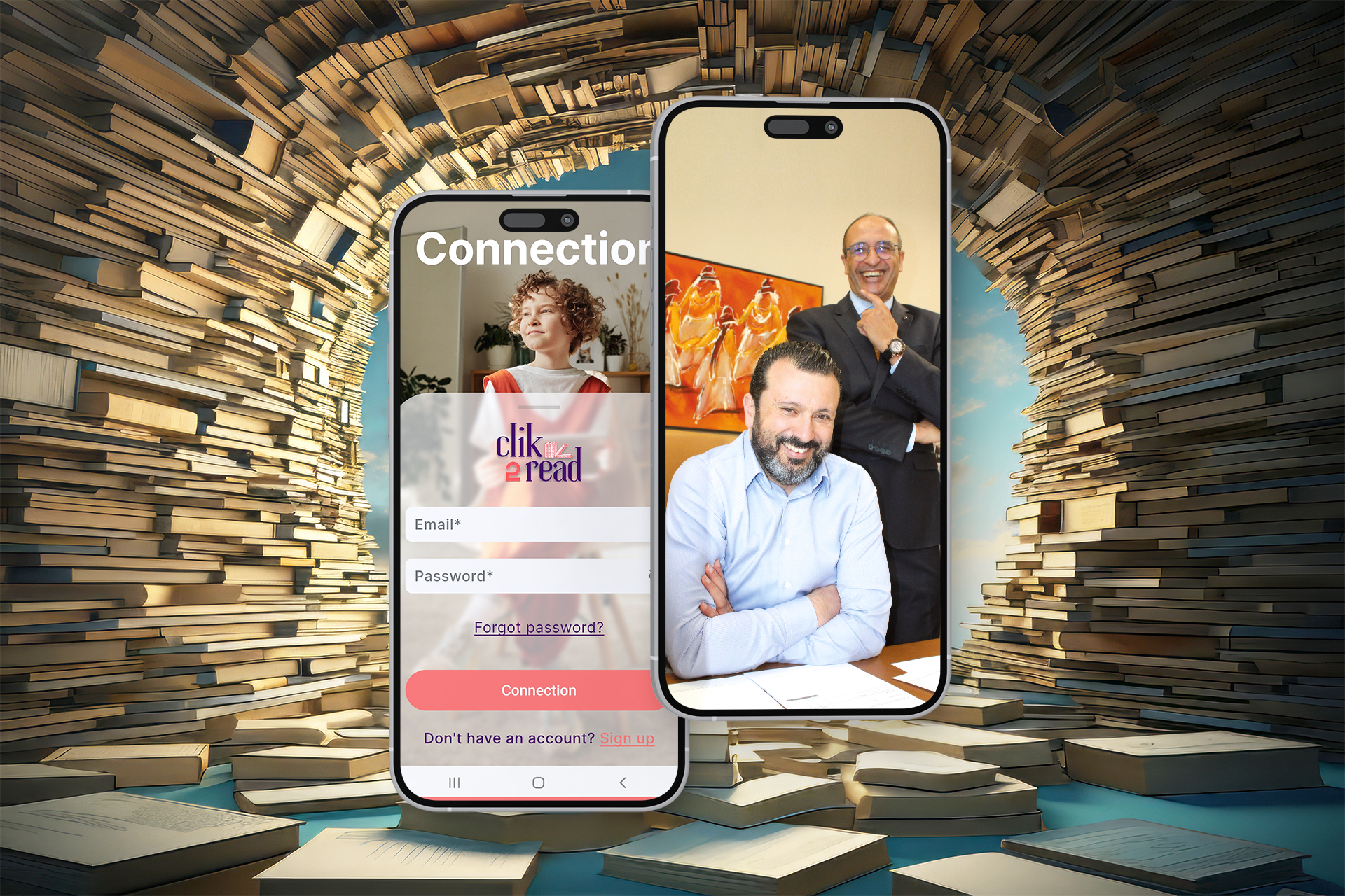 Sami meksi & Mourad boubaker Les entrepreneurs qui mettent une bibliothèque dans chaque smartphone