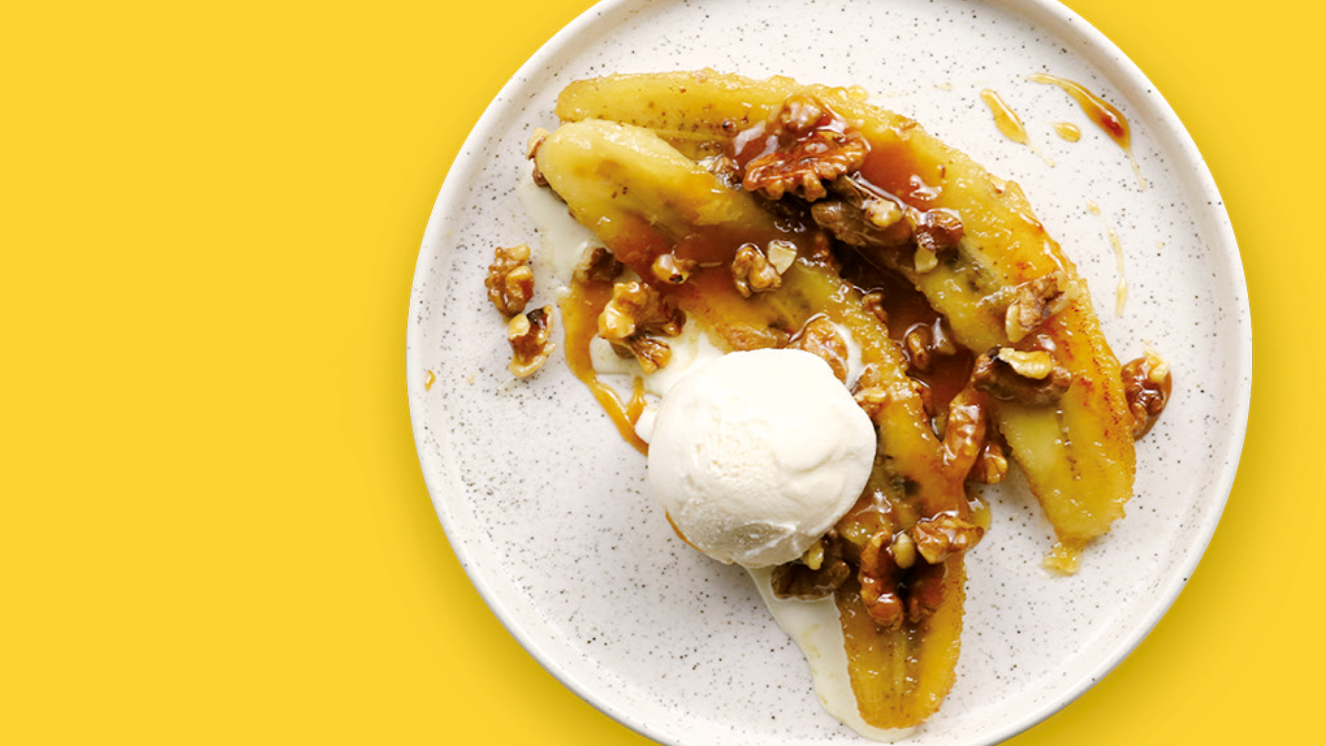 Healthy et gourmet: Glace à la banane,  au miel et aux noix