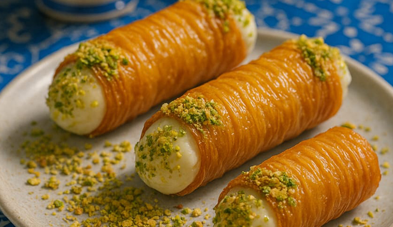 Cannoli au Tiramisu  façon Tunisienne