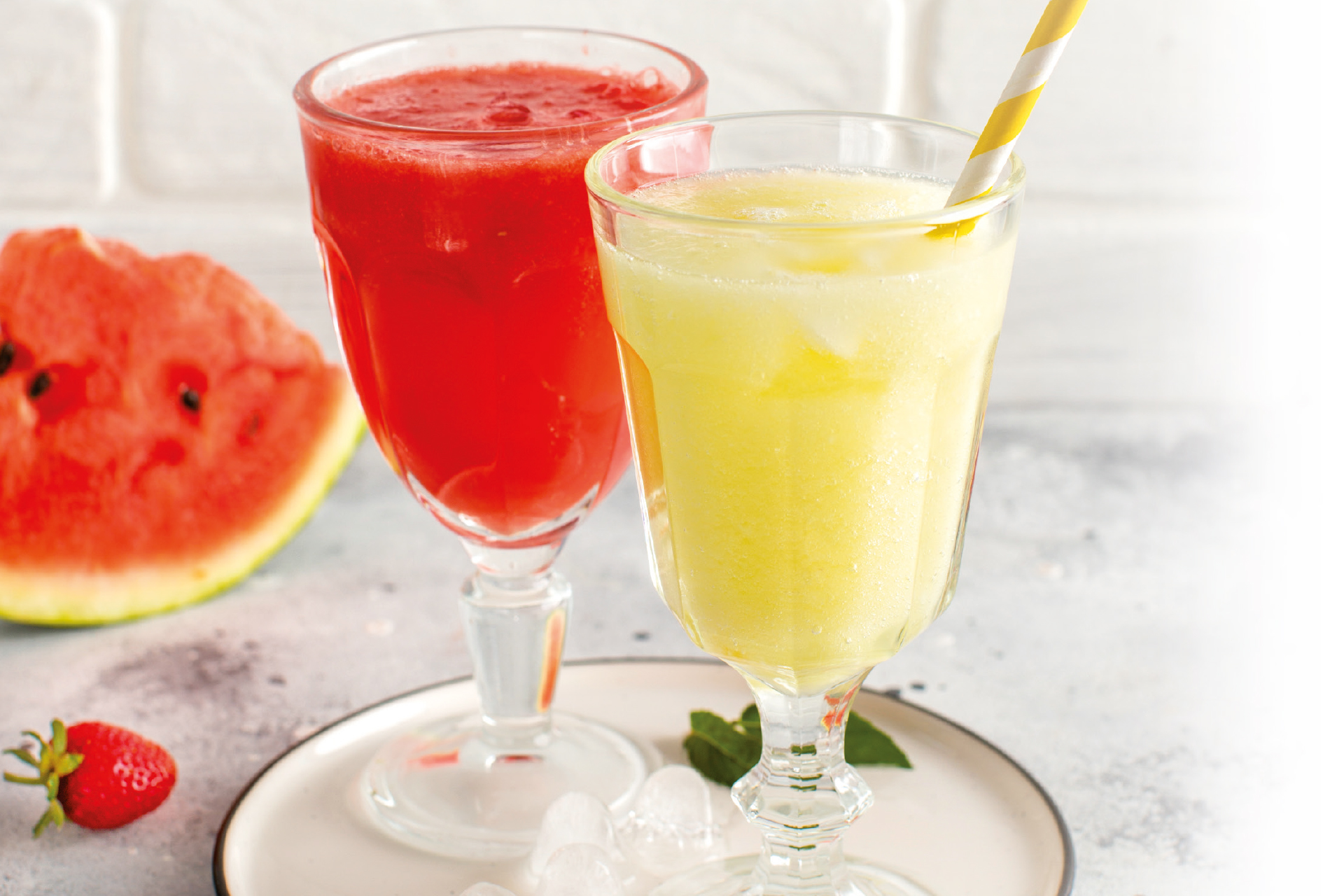 Healthy et gourmet: Jus de pastèque  et jus de melon