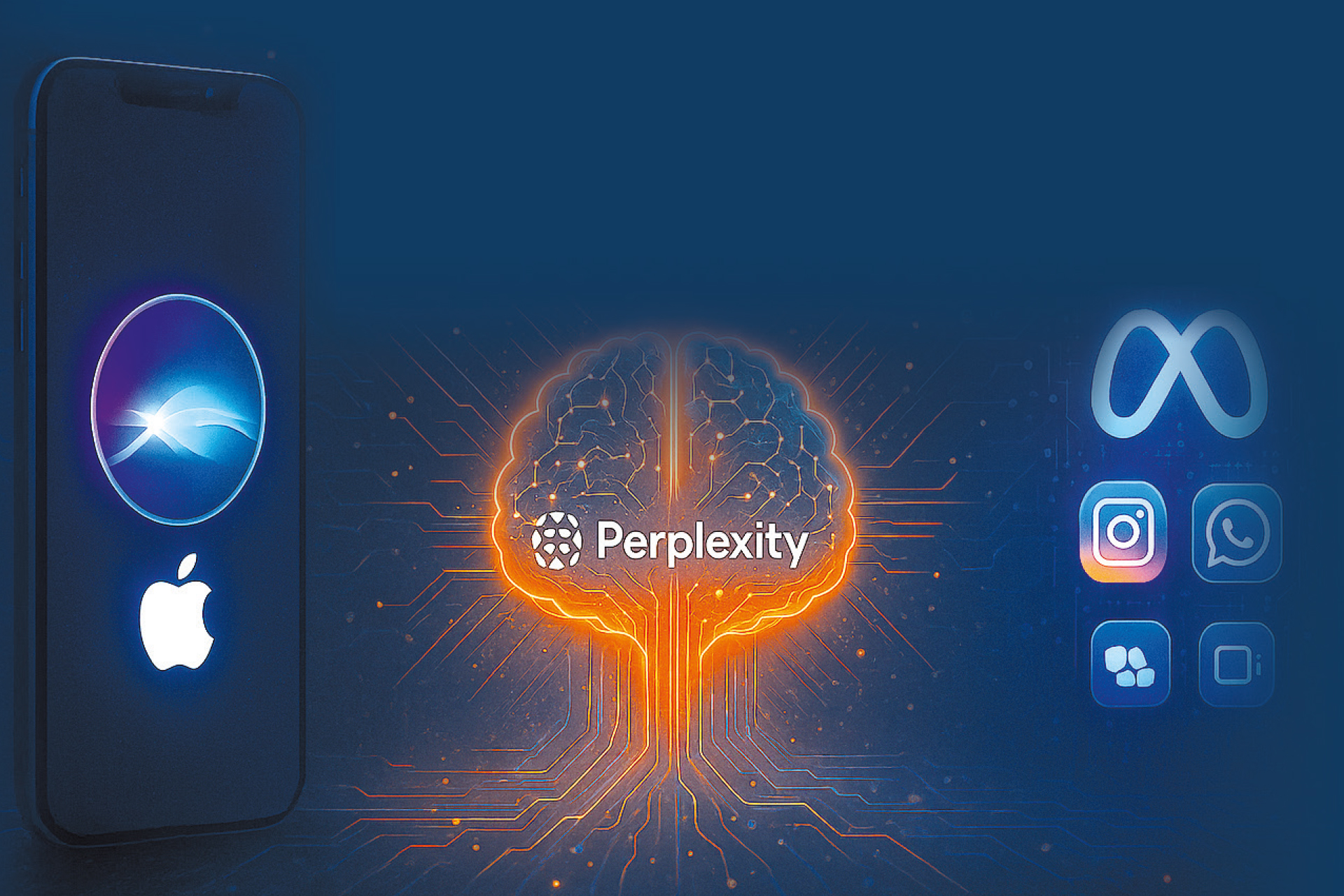 Apple et Meta: louchent sur Perplexity