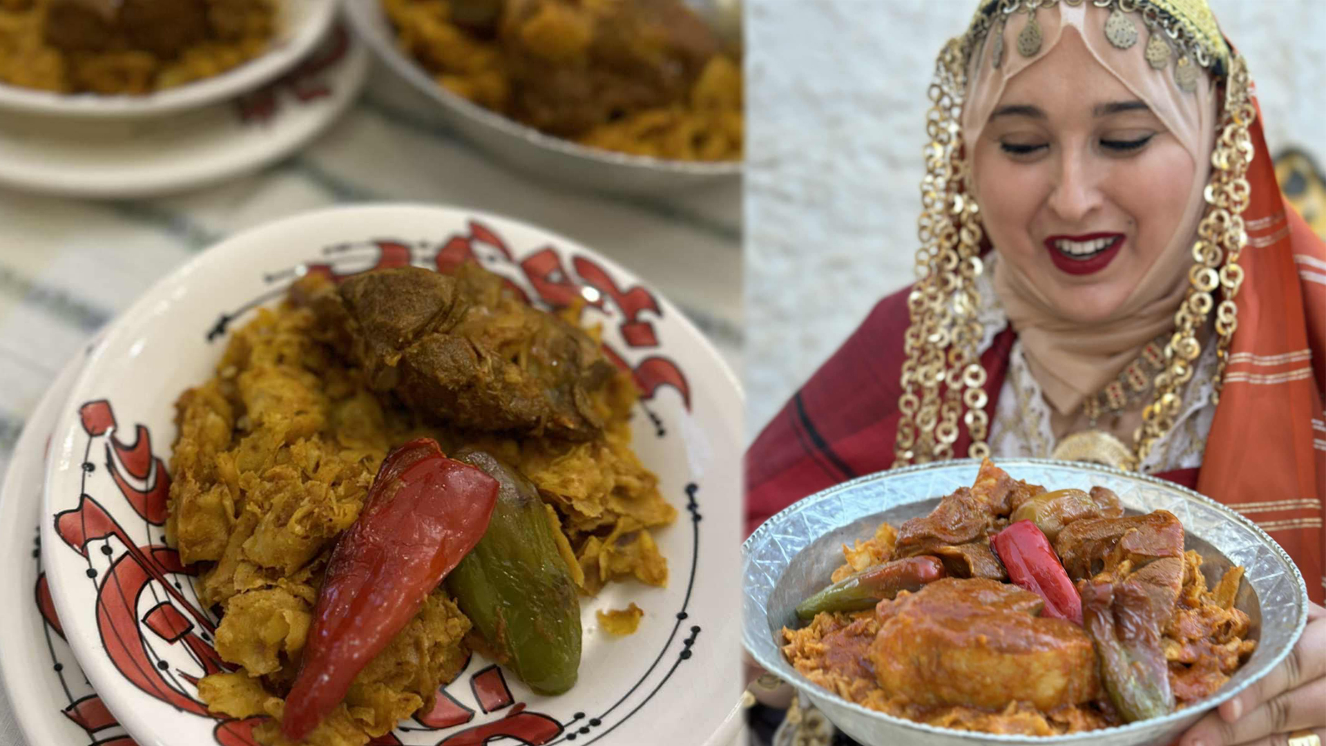 Chakhchoukha: un plat traditionnel, généreux et parfumé, idéal pour les grandes occasions ou les repas en famille