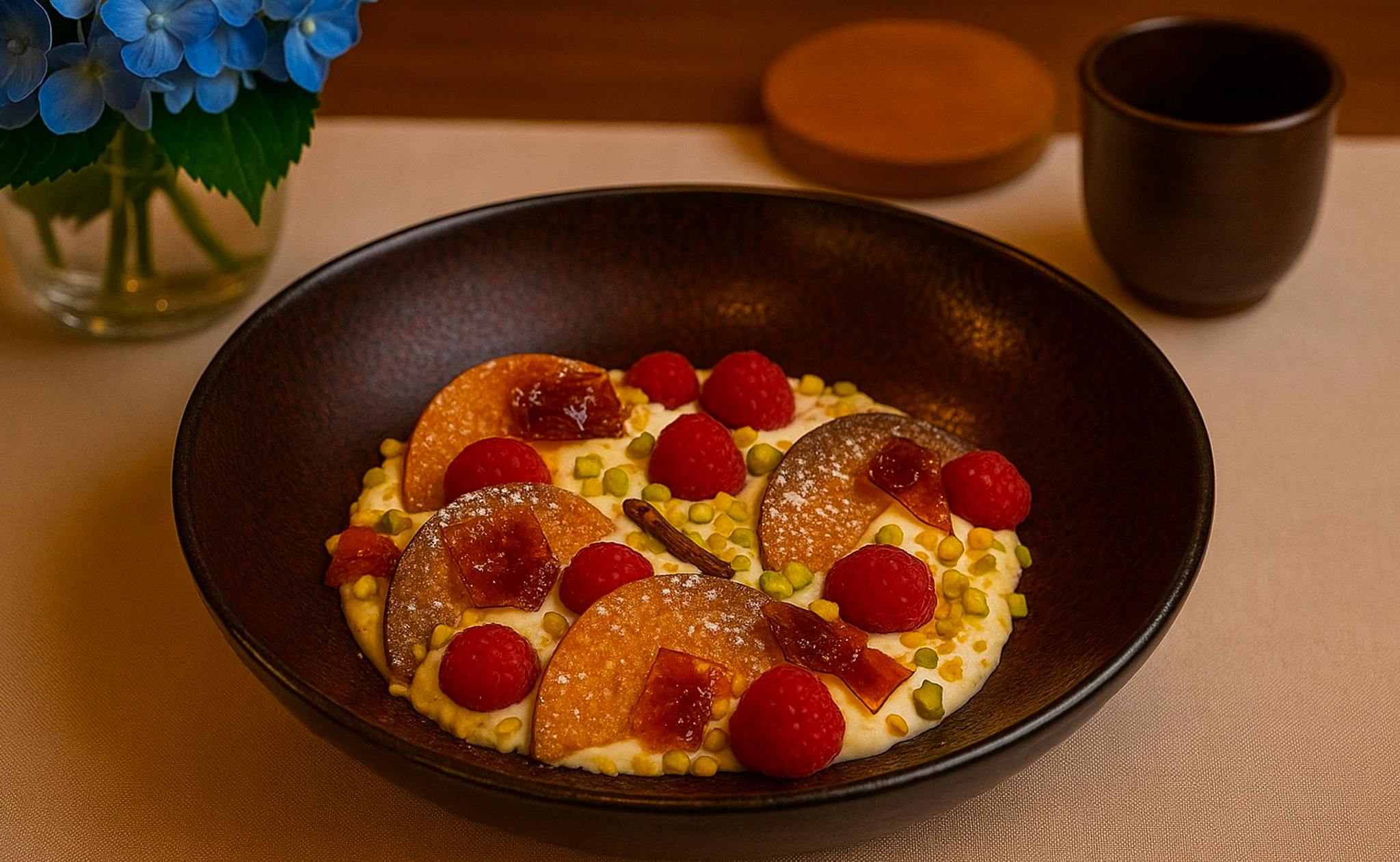 Le Mille-feuille déstructuré  d’Amine Testouri :  L’émotion d’une première création