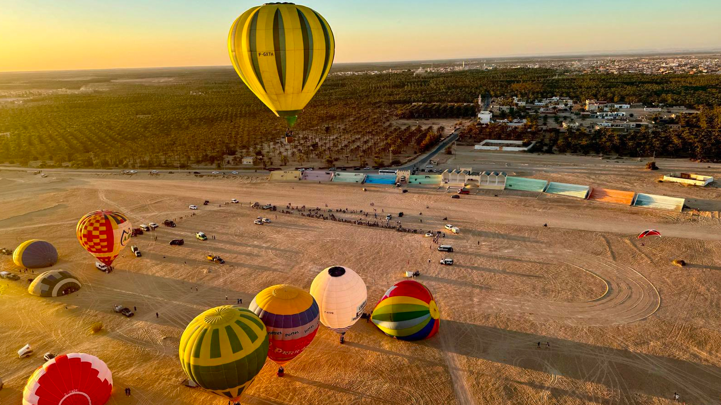 Balloons Event Show Tunisia: Quand  les montgolfières  subliment  le ciel du sud