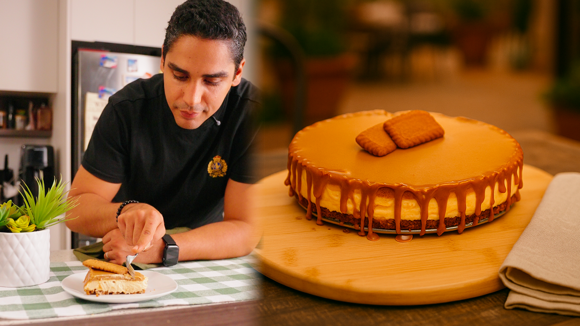 Cheesecake Spéculos (Biscoff) – L’Addiction Douce : Un Cheesecake Crémeux, Facile et Inoubliable