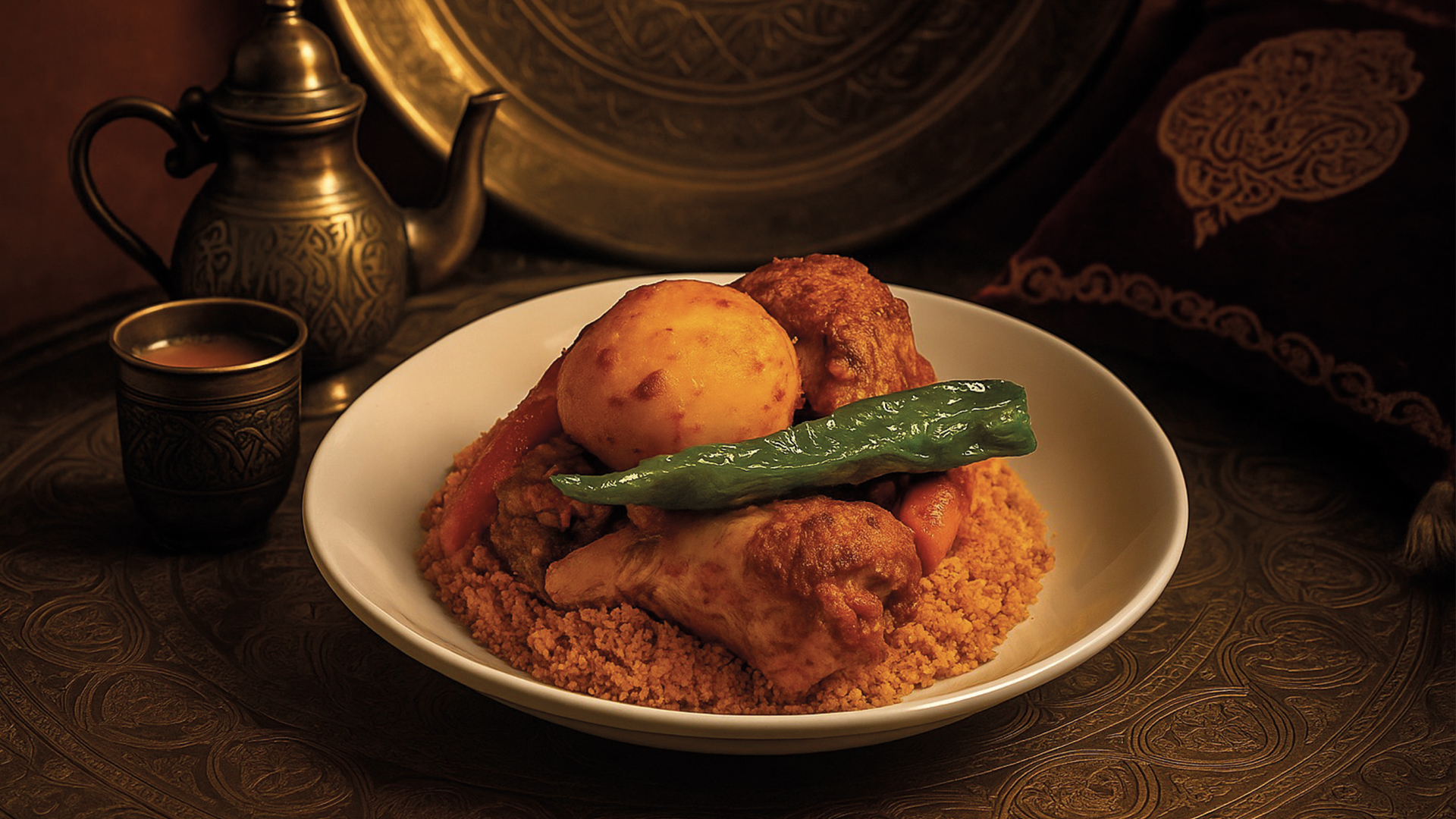 Couscous au Poulet: Le Gout de nostalgie