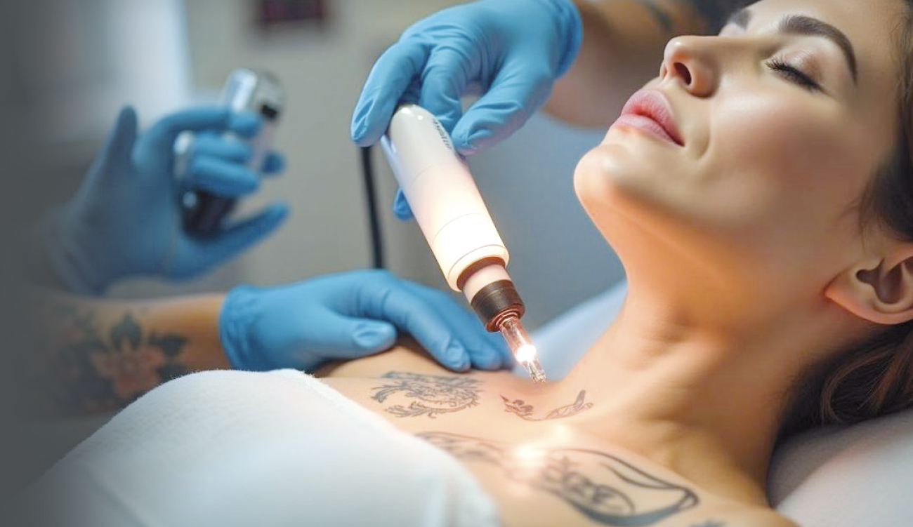 Le laser : l’outil précis  pour un détatouage en douceur