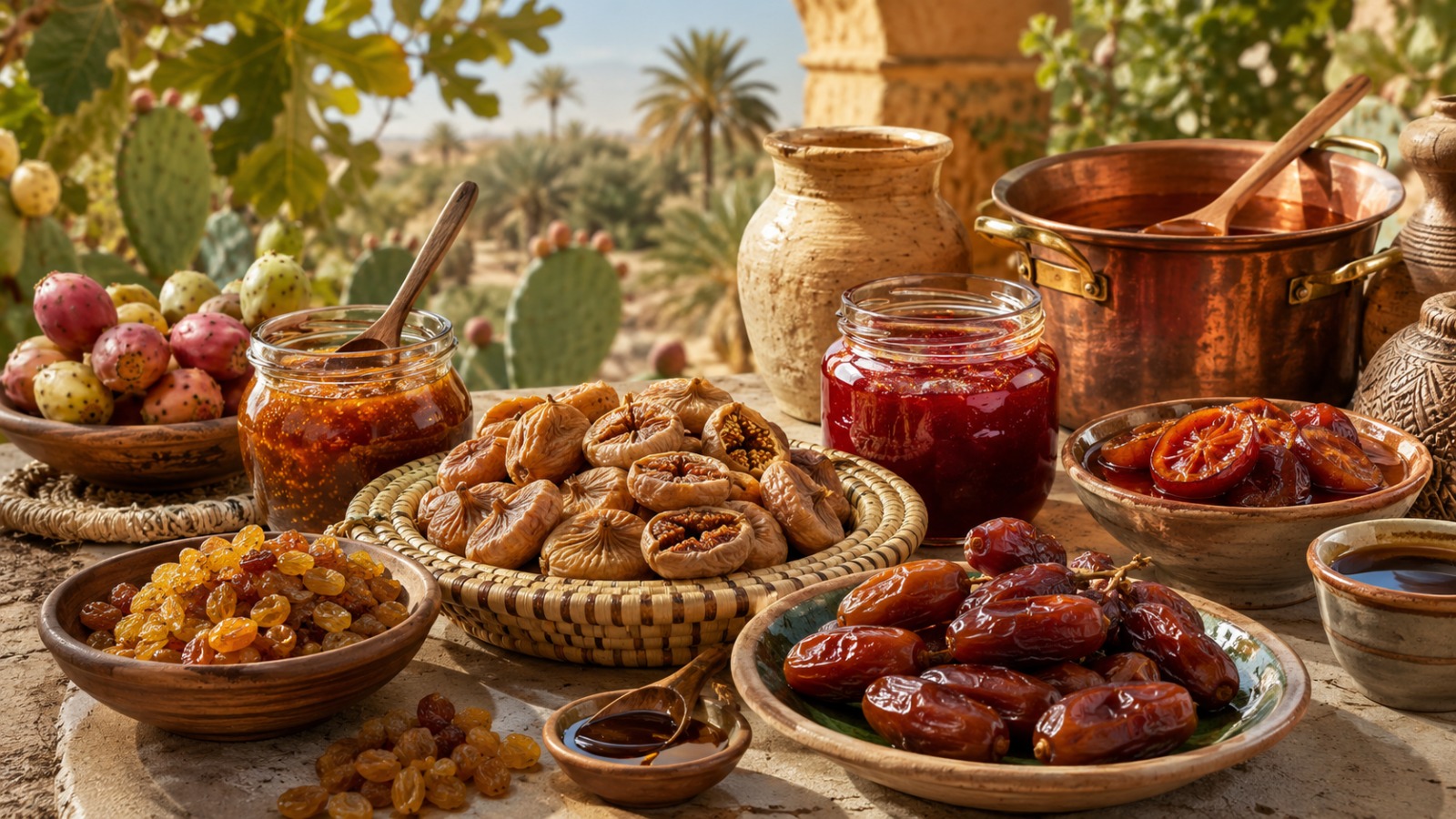 Le soleil, le feu doux et le sucre : les conserves sucrées de Tunisie