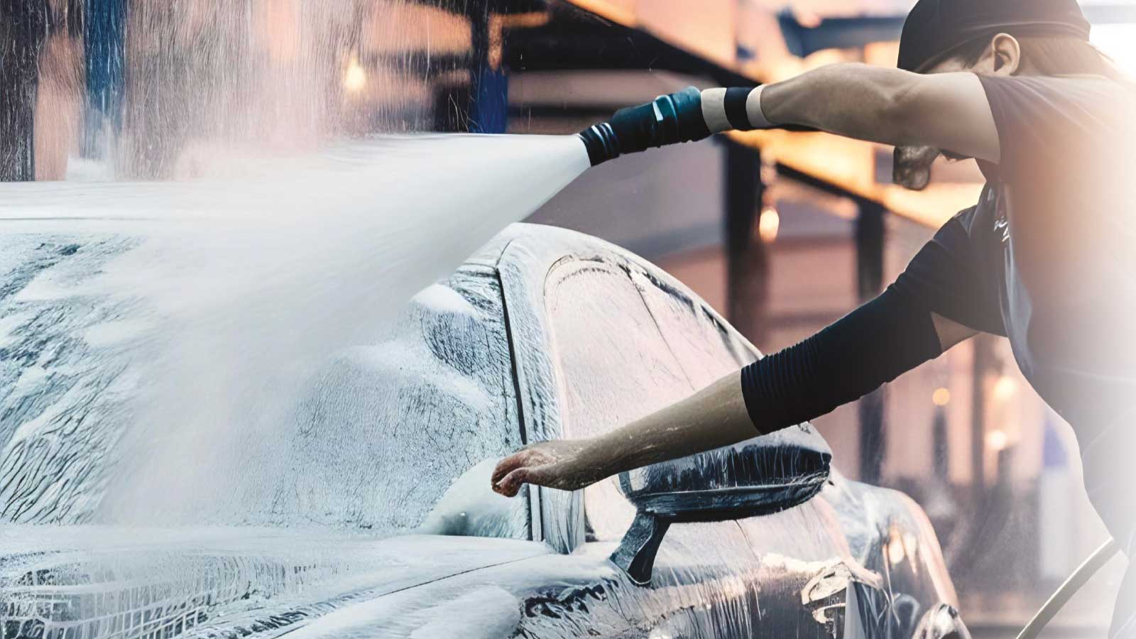 Car washing – Quand le lavage automobile devient  un service de proximité incontournable : Un lavage chronométré